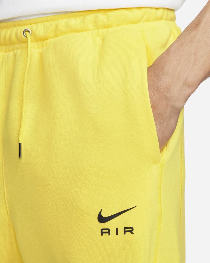Pantalones Nike Sportswear Air French Terry Hombre Amarillo Negras | RHPFS-1452