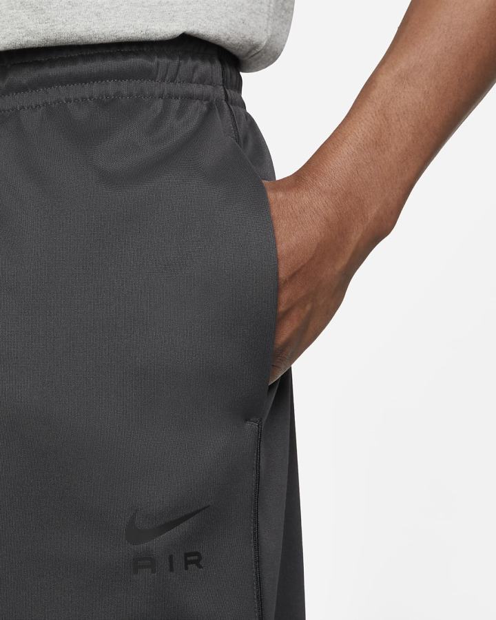 Pantalones Nike Sportswear Air Poly-Knit Hombre Gris Oscuro Negras | XBJET-6317