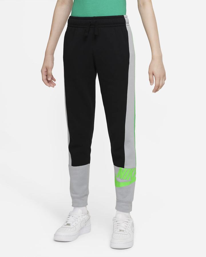 Pantalones Nike Sportswear Amplify Kids Niño Negras Gris Claro Verde Claro | KXNVO-6307