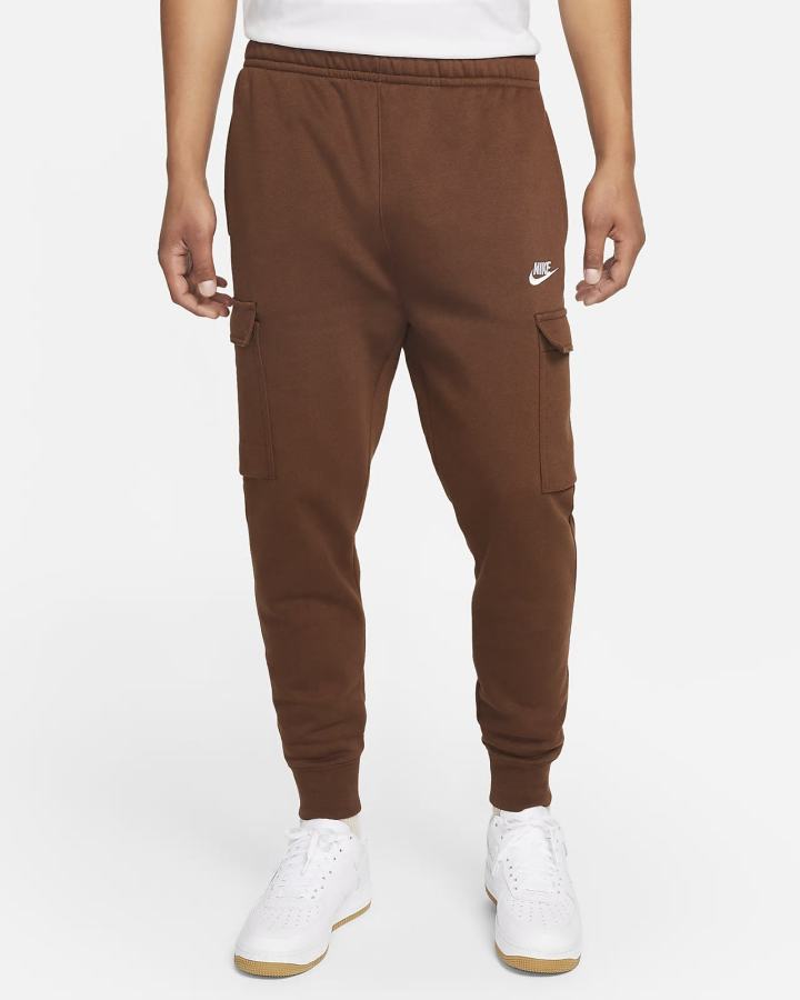 Pantalones Nike Sportswear Club Fleece Cargo Hombre Blancas | UZXTS-3086