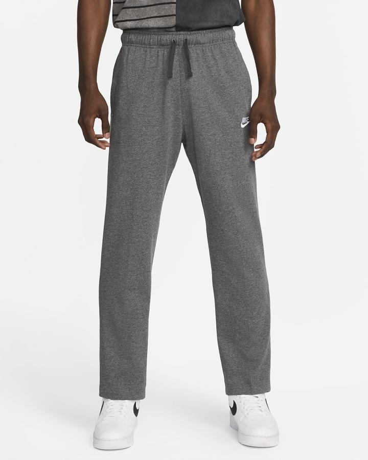 Pantalones Nike Sportswear Club Fleece Hombre Gris Blancas | AFXEK-1734
