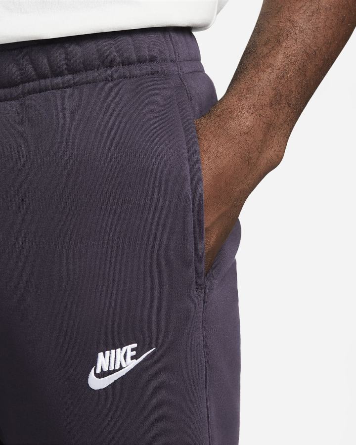 Pantalones Nike Sportswear Club Fleece Hombre Moradas Blancas | AOPTV-5402