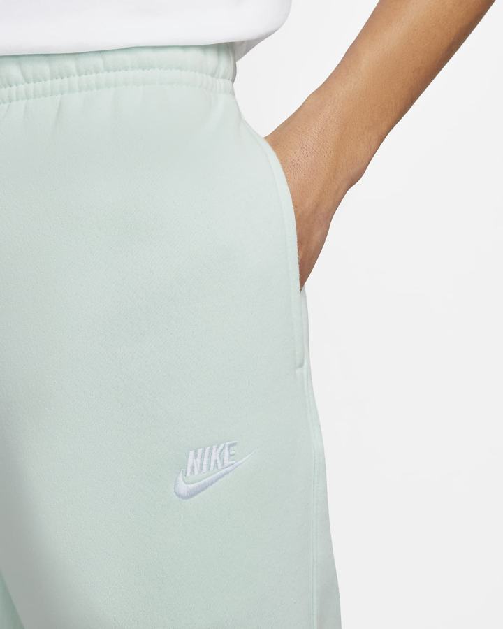 Pantalones Nike Sportswear Club Fleece Hombre Verde Blancas | HZMTO-3875
