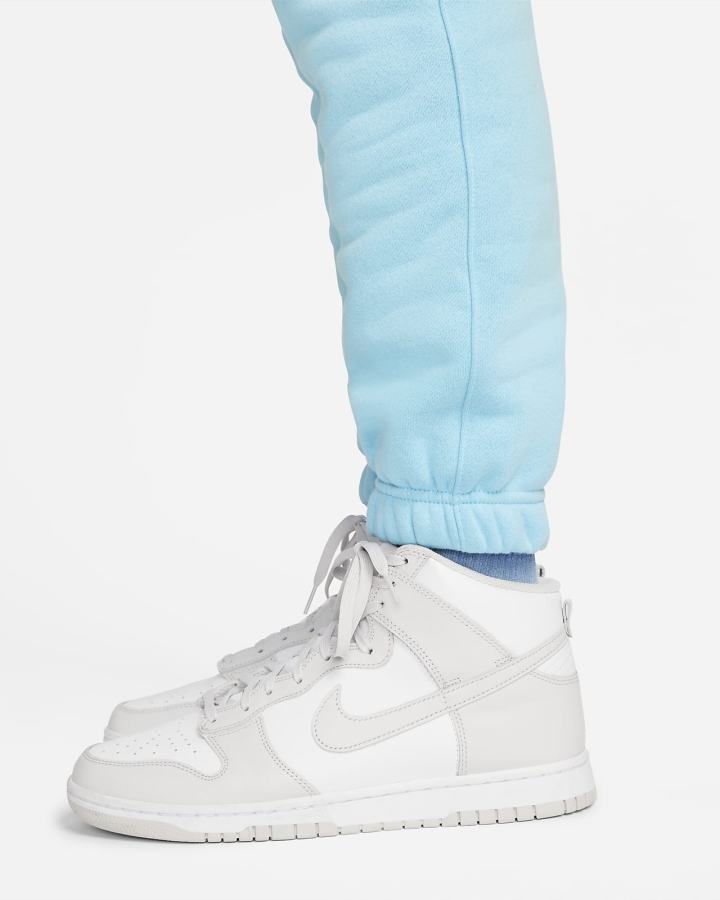 Pantalones Nike Sportswear Club Fleece Hombre Azules Blancas | IKWQR-7964