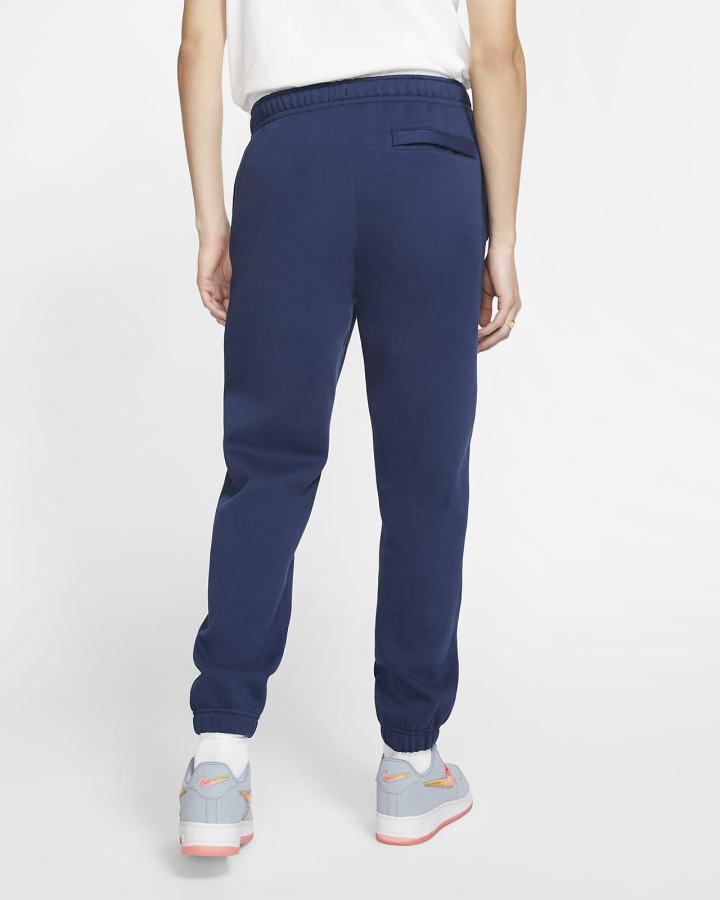 Pantalones Nike Sportswear Club Fleece Hombre Azul Marino Blancas | KUJIE-2710