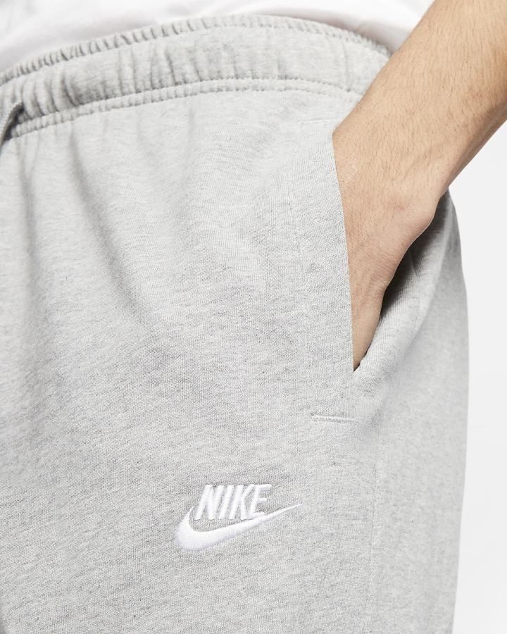 Pantalones Nike Sportswear Club Fleece Hombre Gris Oscuro Blancas | RLVJT-9623