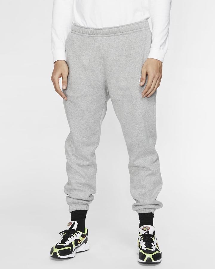 Pantalones Nike Sportswear Club Fleece Hombre Gris Plateadas Blancas | ZLAJC-2076