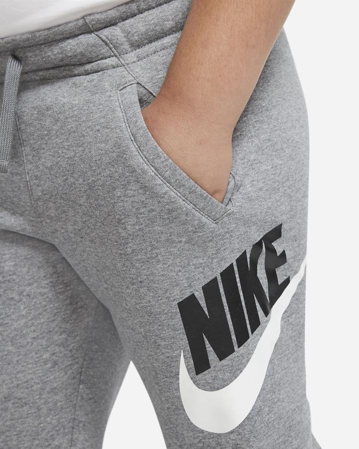 Pantalones Nike Sportswear Club Fleece Kids (Extended Size) Niño Gris Oscuro | CDLXH-2618
