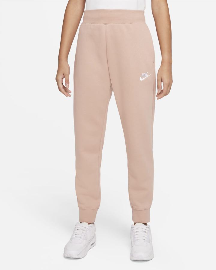 Pantalones Nike Sportswear Club Fleece Kids (Extended Size) Niña Rosas Blancas | EAOIT-6301