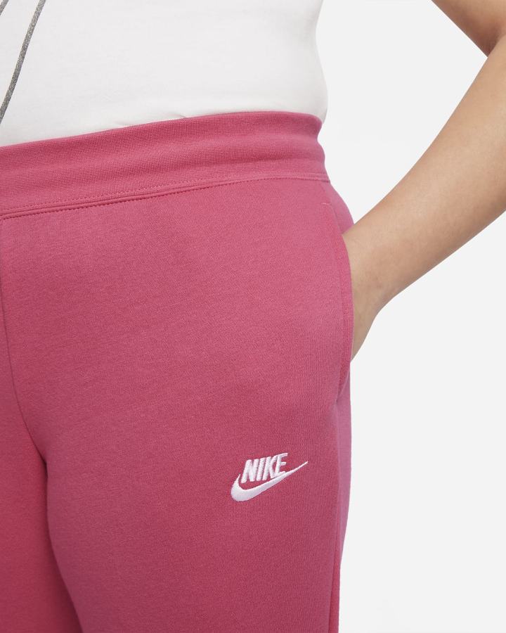 Pantalones Nike Sportswear Club Fleece Kids (Extended Size) Niña Rosas Blancas | GIPLO-7142