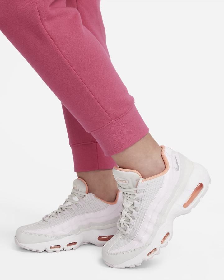 Pantalones Nike Sportswear Club Fleece Kids (Extended Size) Niña Rosas Blancas | GIPLO-7142