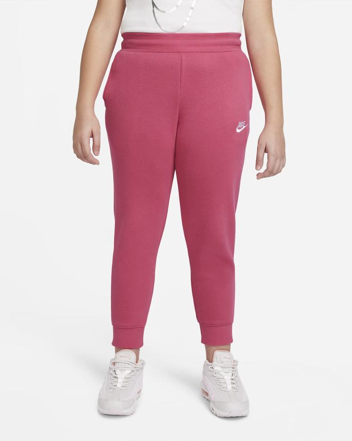Pantalones Nike Sportswear Club Fleece Kids (Extended Size) Niña Rosas Blancas | GIPLO-7142