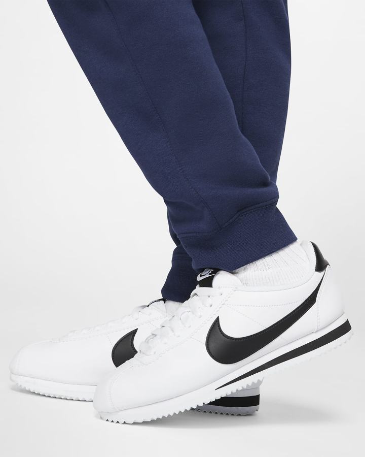 Pantalones Nike Sportswear Club Fleece Kids Niña Azul Marino Blancas | GKFEV-7105