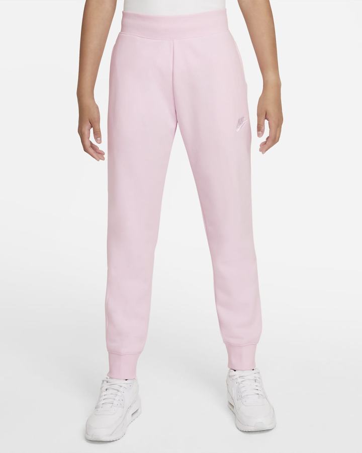 Pantalones Nike Sportswear Club Fleece Kids (Extended Size) Niña Rosas Blancas | JXAZY-8504