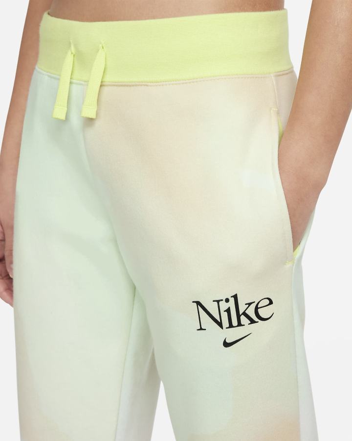 Pantalones Nike Sportswear Club Fleece Kids Niña Limón Claro | MXOKG-0347