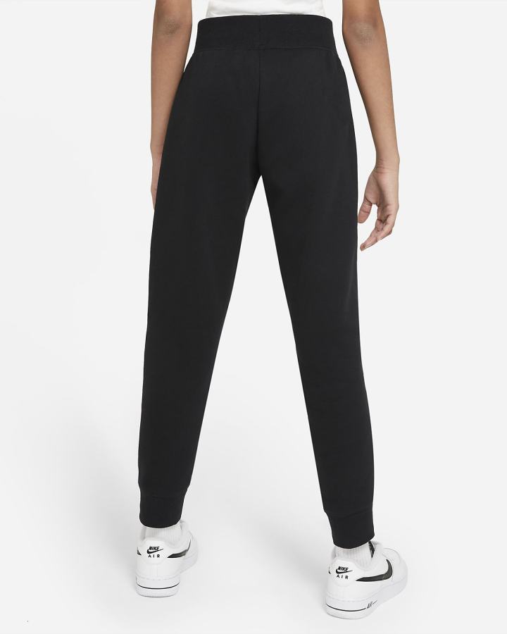 Pantalones Nike Sportswear Club Fleece Kids (Extended Size) Niña Negras Blancas | NPUFM-9401