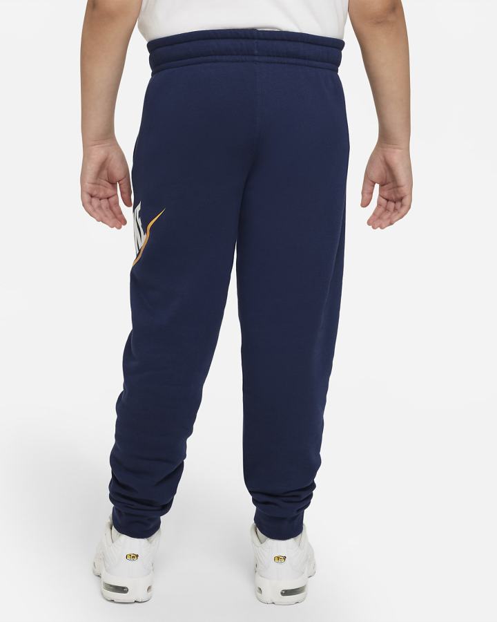 Pantalones Nike Sportswear Club Fleece Kids (Extended Size) Niño Azul Marino Blancas | NPVCH-7569