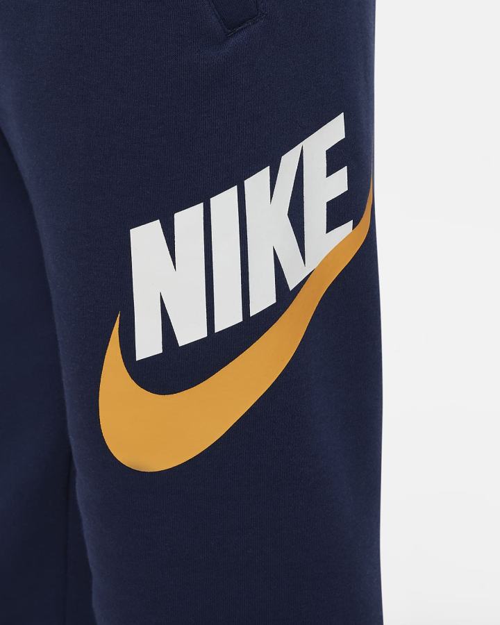 Pantalones Nike Sportswear Club Fleece Kids (Extended Size) Niño Azul Marino Blancas | NPVCH-7569