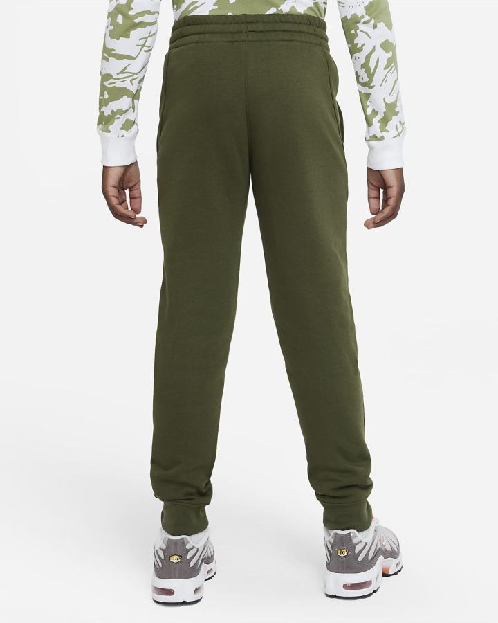 Pantalones Nike Sportswear Club Fleece Kids Niño Verde Blancas | RKTSP-6492