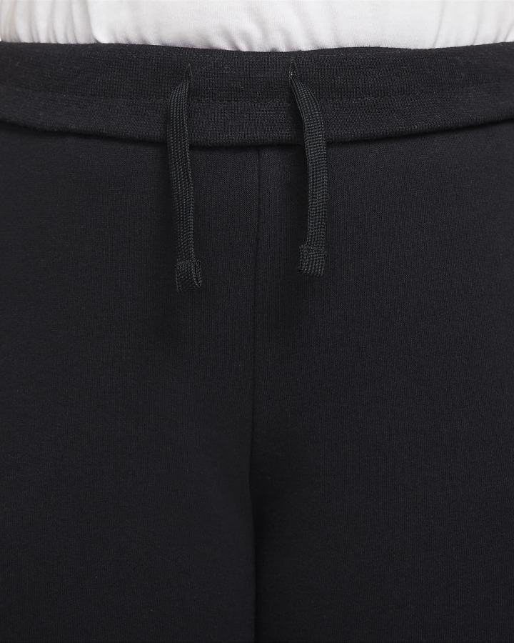 Pantalones Nike Sportswear Club Fleece Kids (Extended Size) Niña Negras Blancas | RSBOI-5816