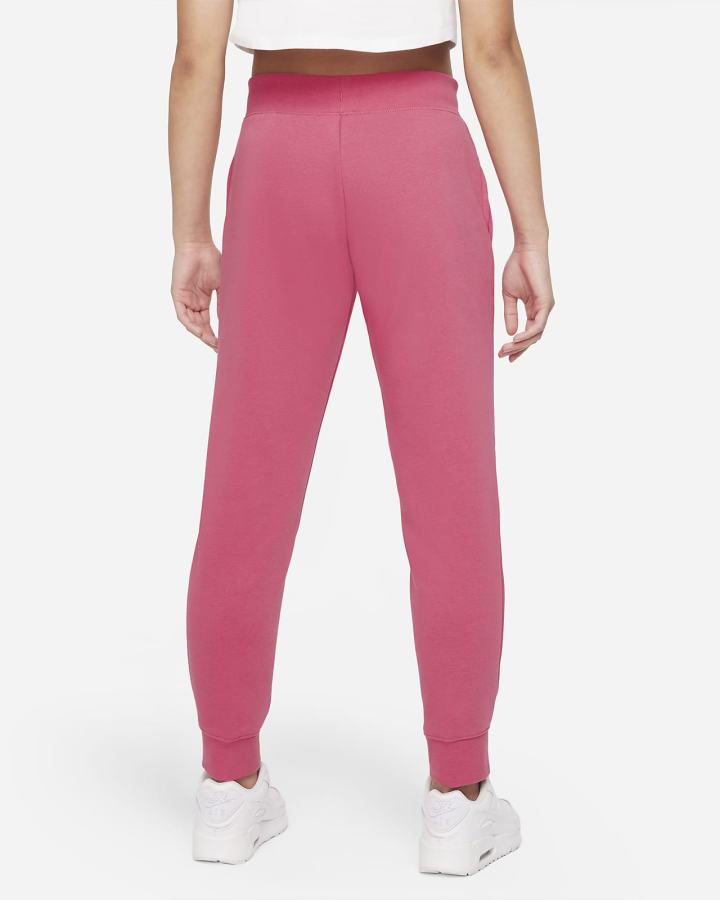 Pantalones Nike Sportswear Club Fleece Kids (Extended Size) Niña Rosas Blancas | RSFHW-3149