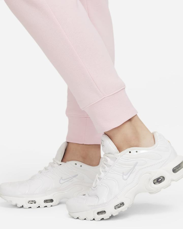 Pantalones Nike Sportswear Club Fleece Kids (Extended Size) Niña Rosas Blancas | RZEAS-8256