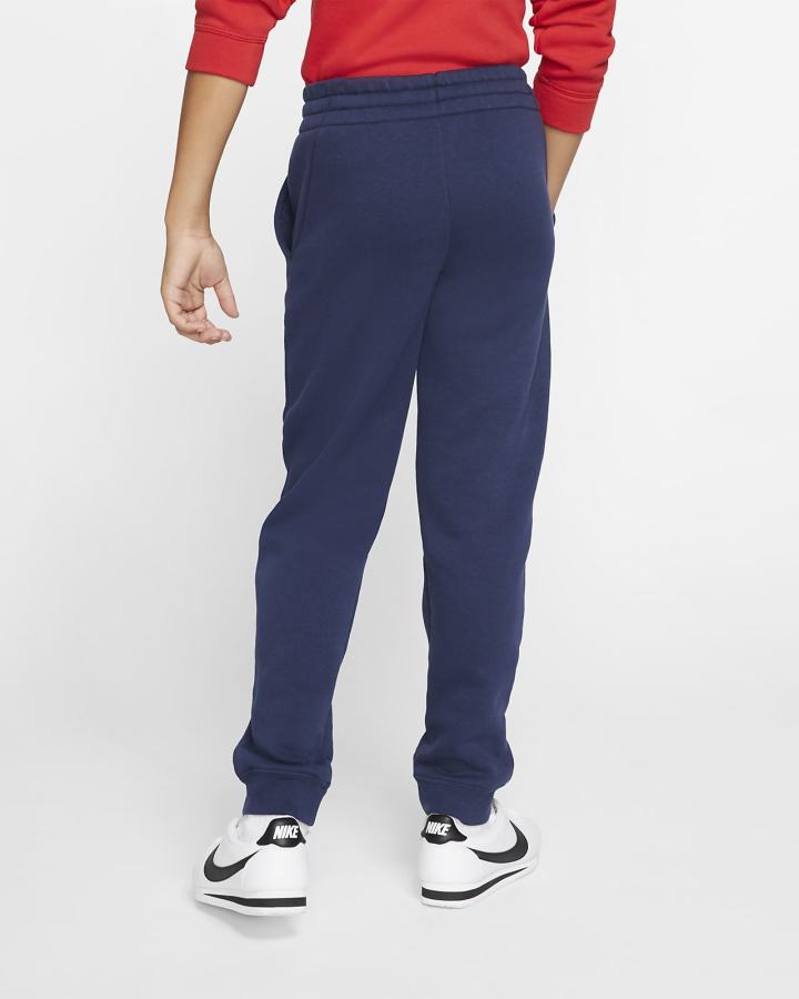 Pantalones Nike Sportswear Club Fleece Kids Niño Azul Marino Blancas | VYWOX-1760