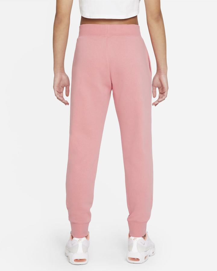 Pantalones Nike Sportswear Club Fleece Kids (Extended Size) Niña Rosas Azules Blancas | XCWYJ-7650