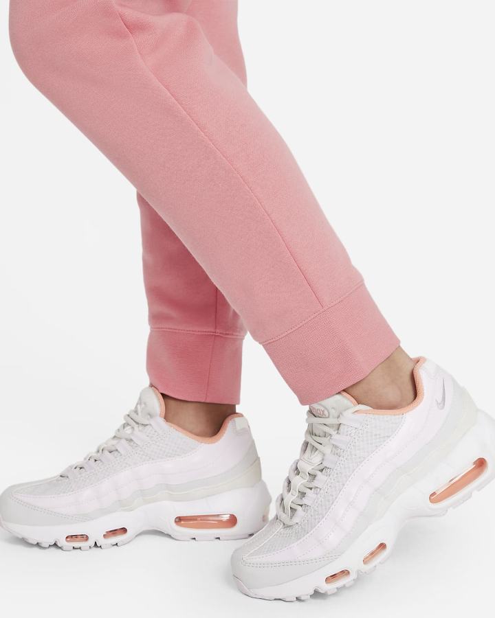 Pantalones Nike Sportswear Club Fleece Kids (Extended Size) Niña Rosas Azules Blancas | XCWYJ-7650