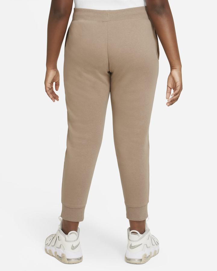 Pantalones Nike Sportswear Club Fleece Kids (Extended Size) Niña Kaki Blancas | XOUGS-3608