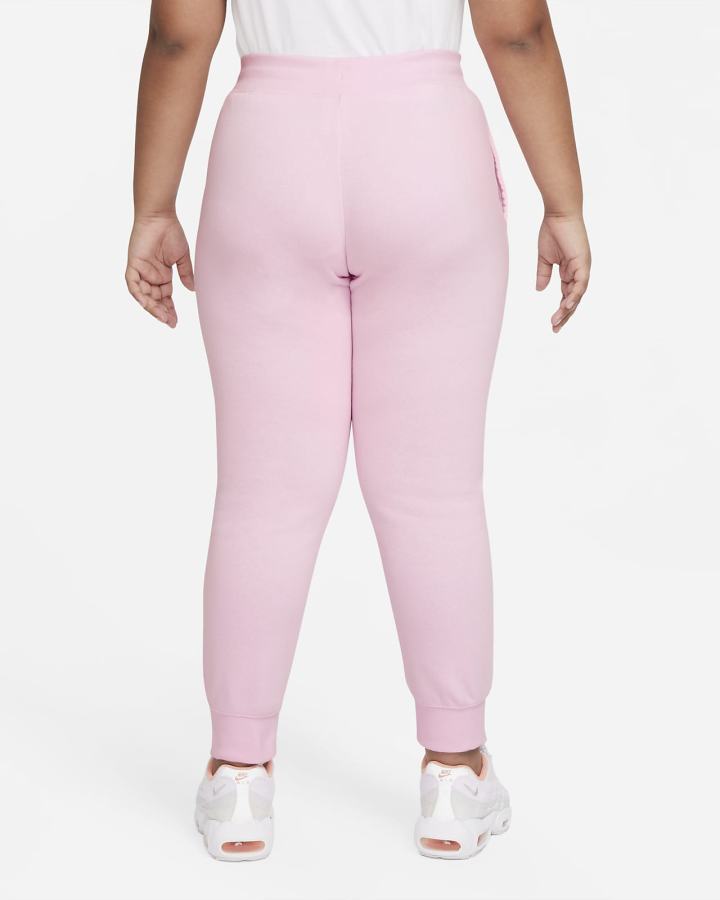 Pantalones Nike Sportswear Club Fleece Kids (Extended Size) Niña Rosas Blancas | YMWHS-1459