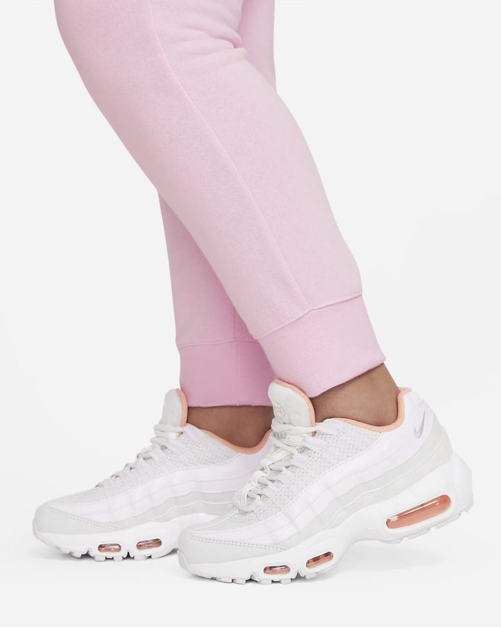 Pantalones Nike Sportswear Club Fleece Kids (Extended Size) Niña Rosas Blancas | YMWHS-1459