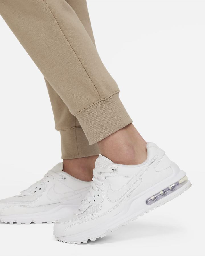 Pantalones Nike Sportswear Club Fleece Kids (Extended Size) Niña Kaki Blancas | YXLNU-1574