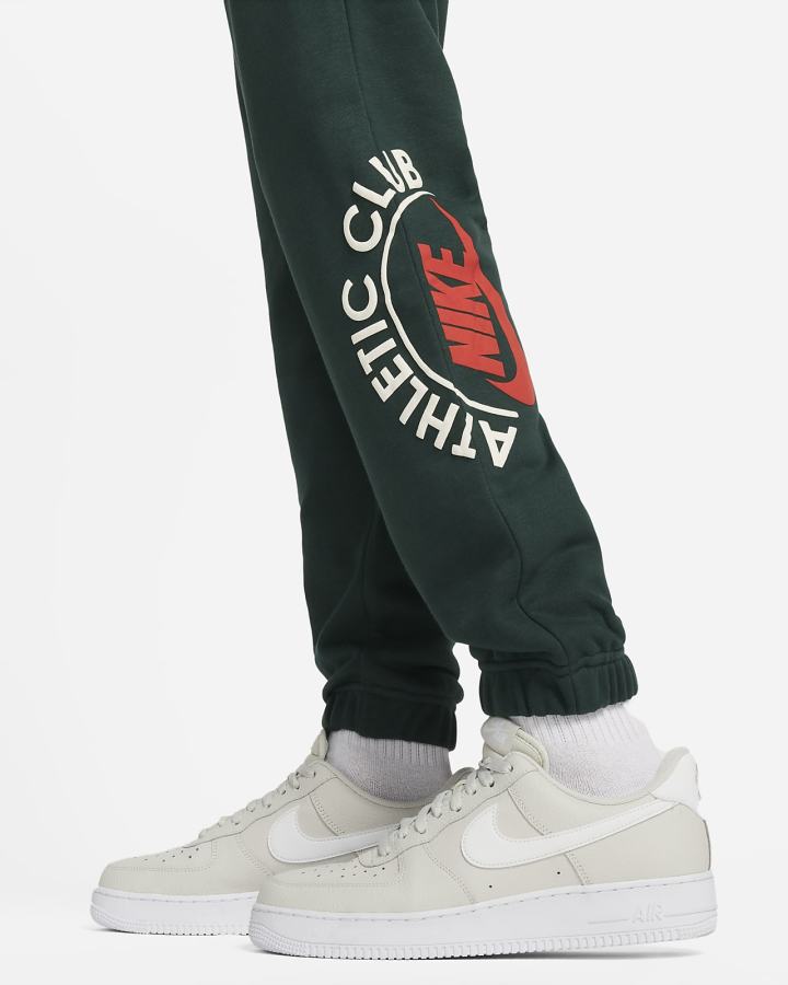 Pantalones Nike Sportswear Club French Terry Hombre Verde | NCHAQ-7406