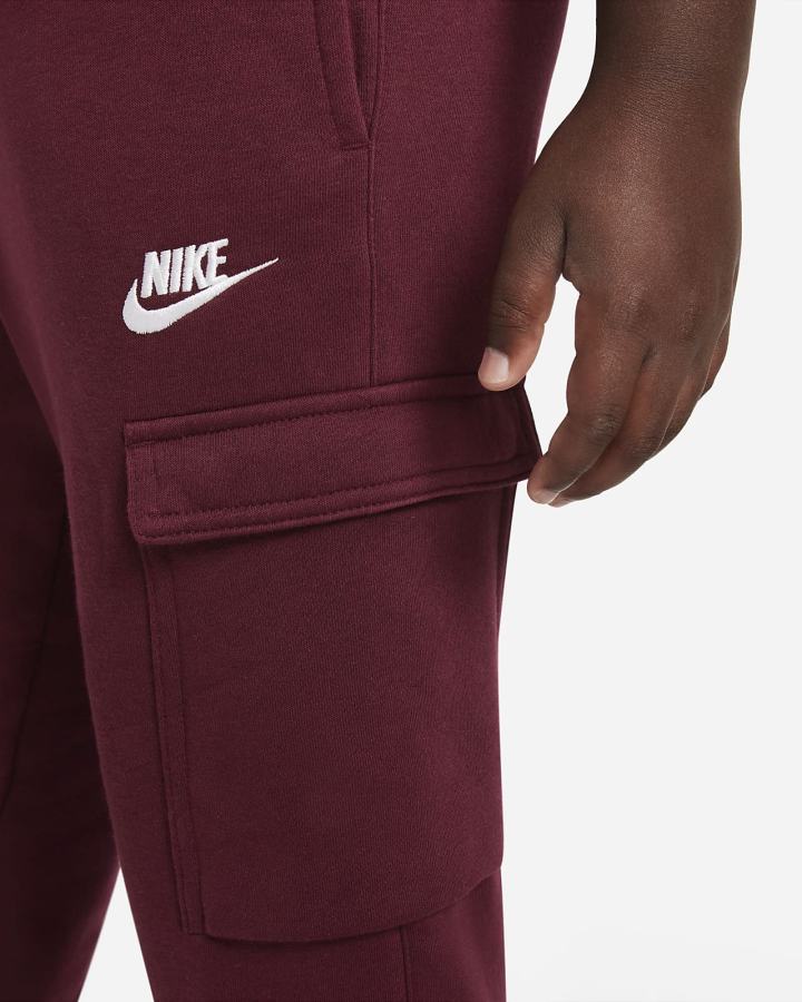 Pantalones Nike Sportswear Club Kids Cargo Niño Blancas | KDENQ-7501
