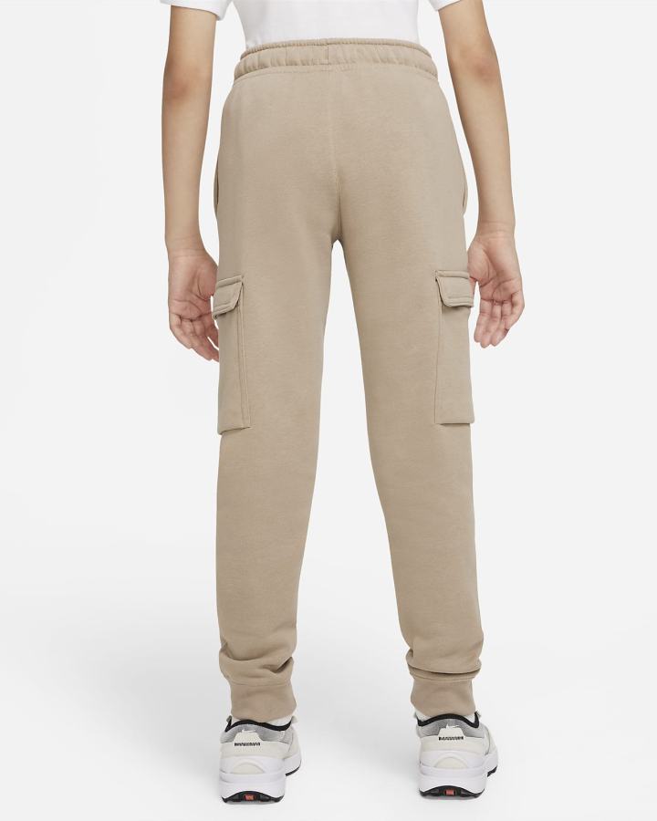 Pantalones Nike Sportswear Club Kids Cargo Niño Kaki Kaki Blancas | TWRIM-9315