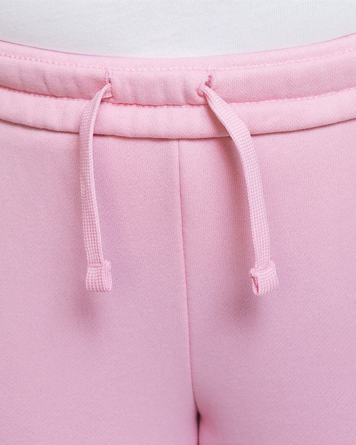 Pantalones Nike Sportswear Club Kids French Terry Fitted (Extended Size) Niña Rosas Blancas | EJHYQ-5469