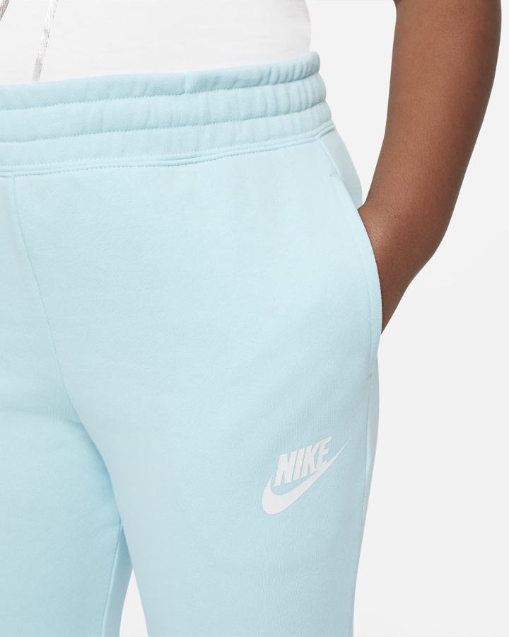 Pantalones Nike Sportswear Club Kids French Terry Fitted (Extended Size) Niña Blancas | EXVOL-2015