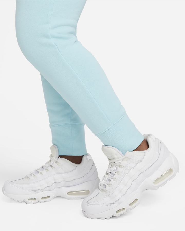 Pantalones Nike Sportswear Club Kids French Terry Fitted (Extended Size) Niña Blancas | EXVOL-2015