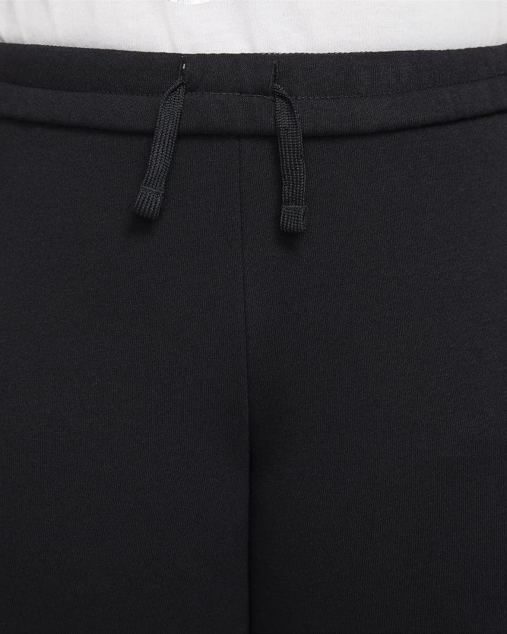Pantalones Nike Sportswear Club Kids French Terry Fitted (Extended Size) Niña Negras Blancas | TDHWG-3209