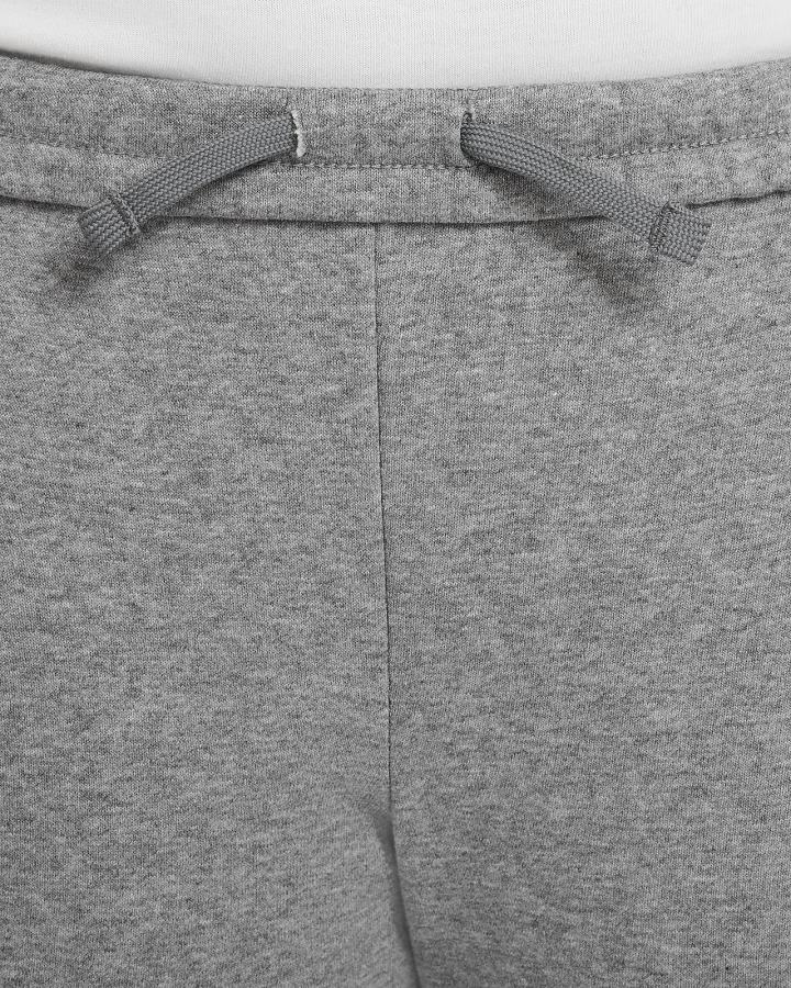 Pantalones Nike Sportswear Club Kids French Terry Fitted (Extended Size) Niña Gris Oscuro Rosas | WPJNM-0267
