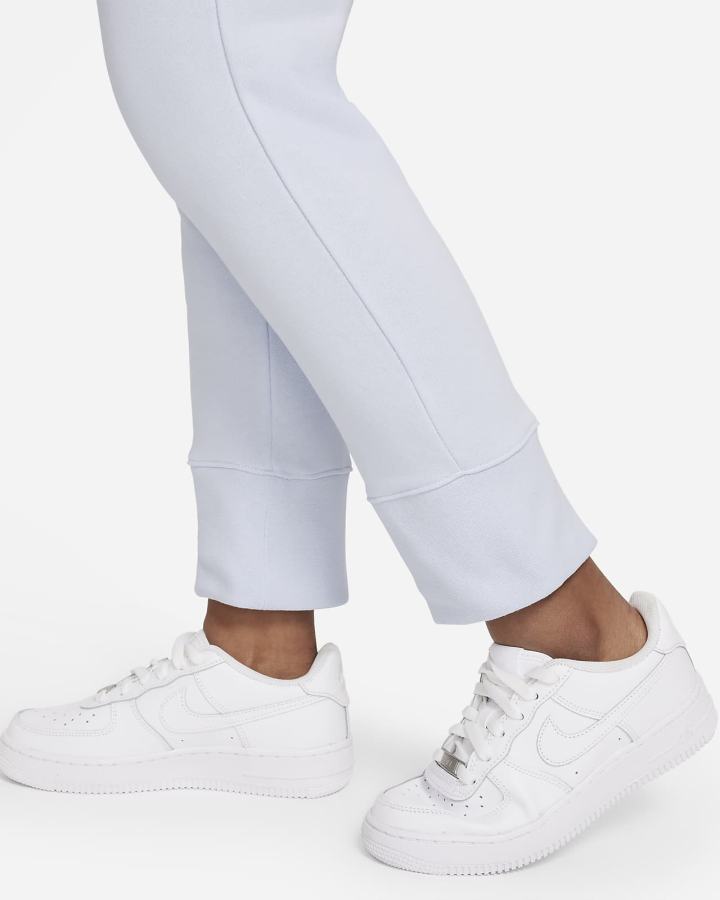 Pantalones Nike Sportswear Club Kids French Terry Fitted (Extended Size) Niña Gris Azules | ZWPTC-2763