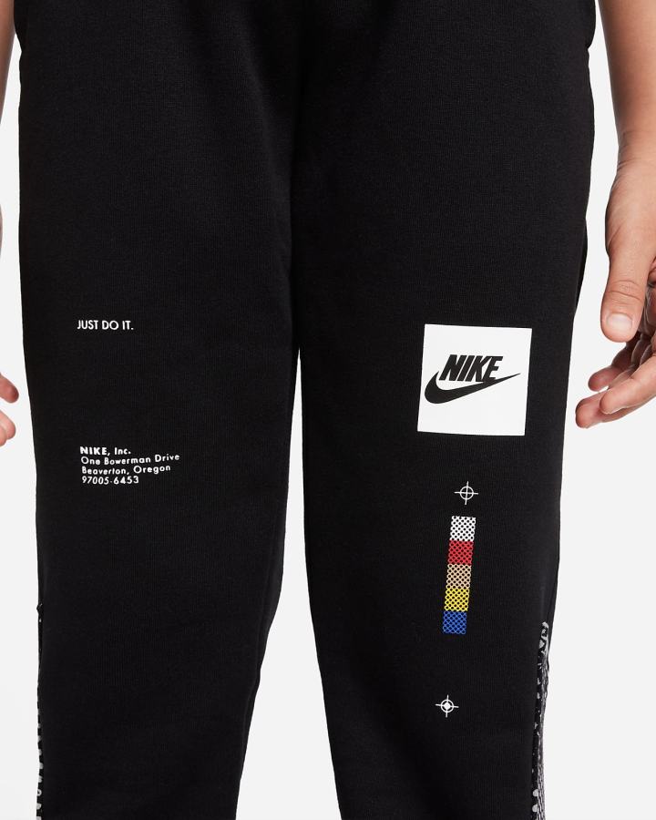 Pantalones Nike Sportswear Club Kids Niño Negras | HLYJW-3965