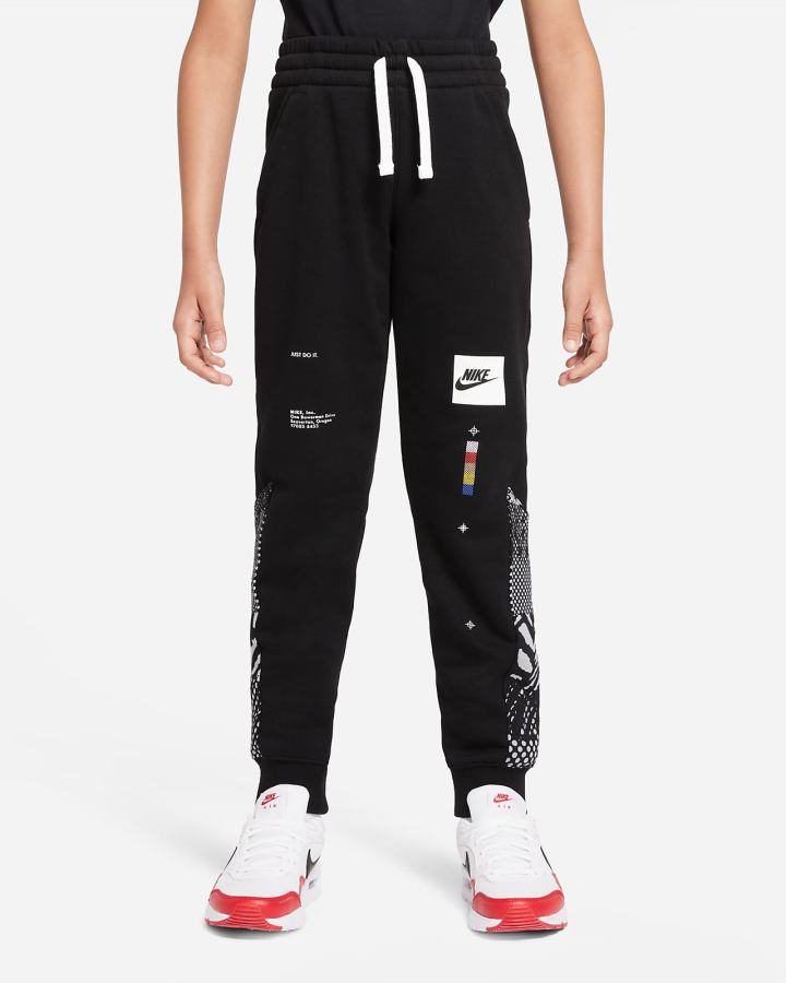 Pantalones Nike Sportswear Club Kids Niño Negras | HLYJW-3965