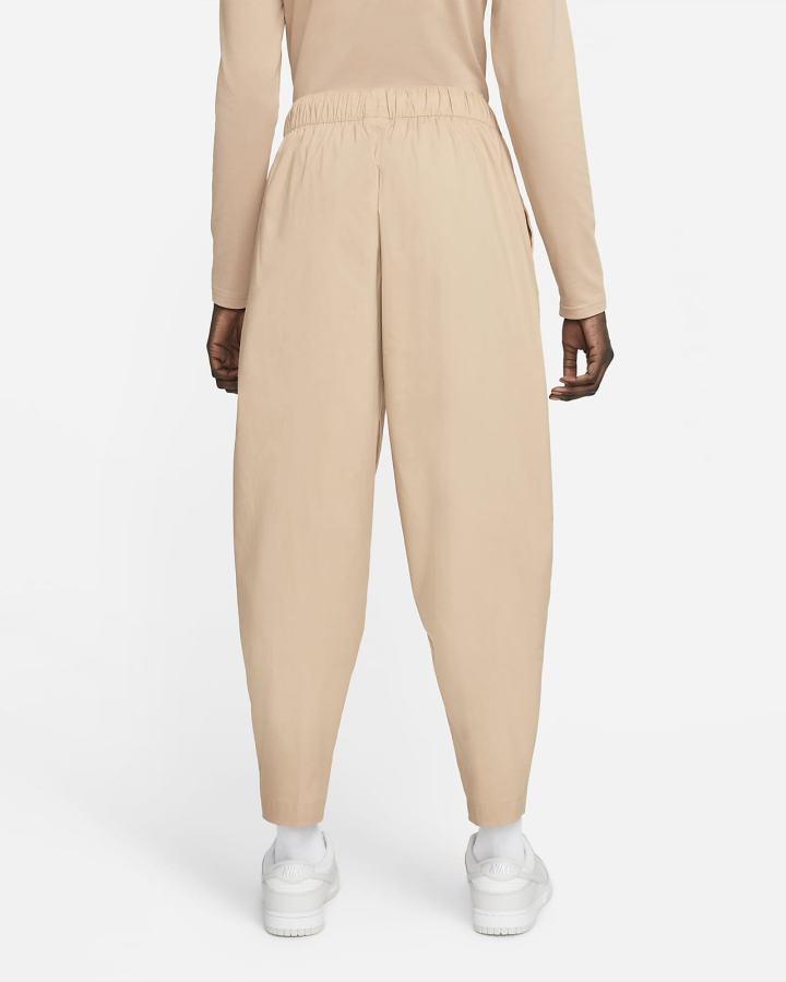 Pantalones Nike Sportswear Essential High-Rise Curve Mujer Blancas | DXQCB-3621