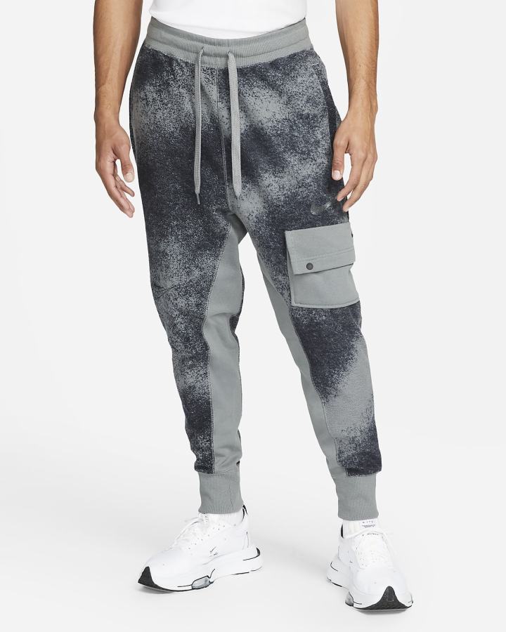Pantalones Nike Sportswear Fleece Hombre Gris | QNWAS-5289