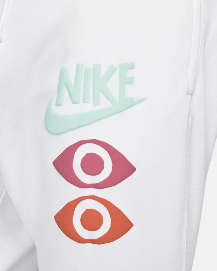 Pantalones Nike Sportswear French Terry Hombre Blancas | QSEZT-5347
