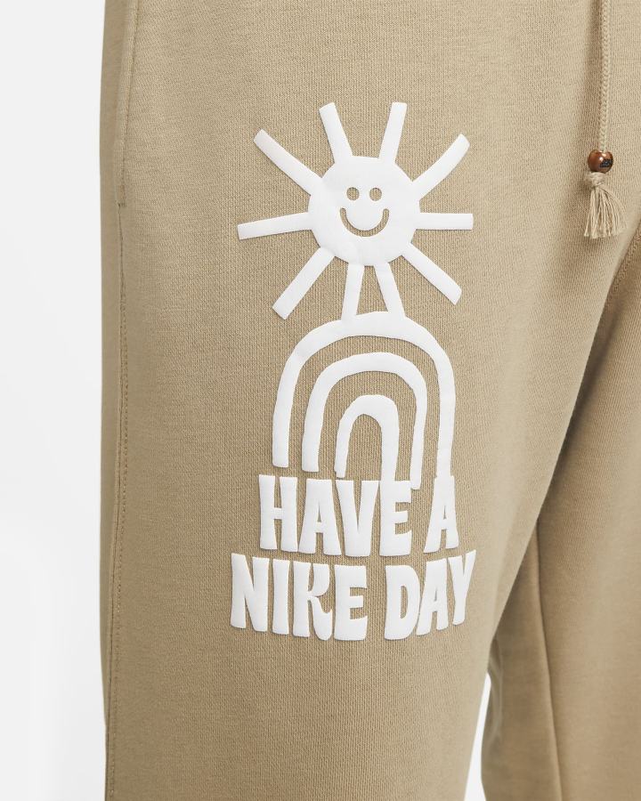 Pantalones Nike Sportswear French Terry Hombre Kaki Kaki | SPGMQ-4370