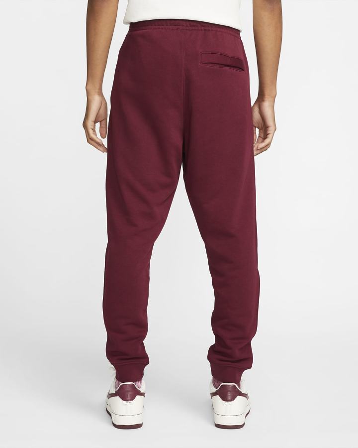 Pantalones Nike Sportswear French Terry Hombre Burdeos | WFJGI-8021