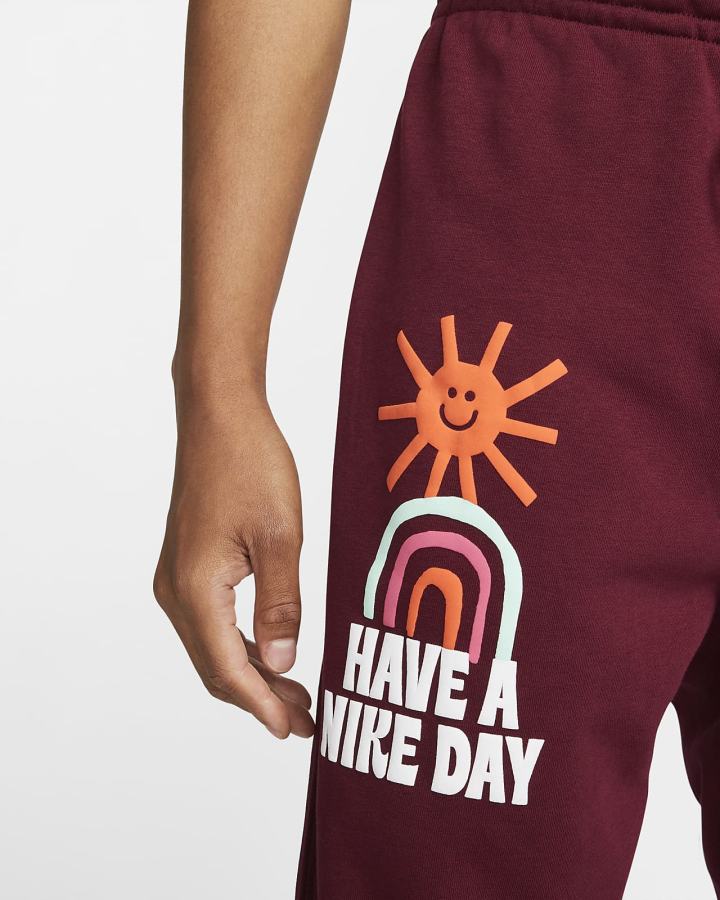 Pantalones Nike Sportswear French Terry Hombre Burdeos | WFJGI-8021